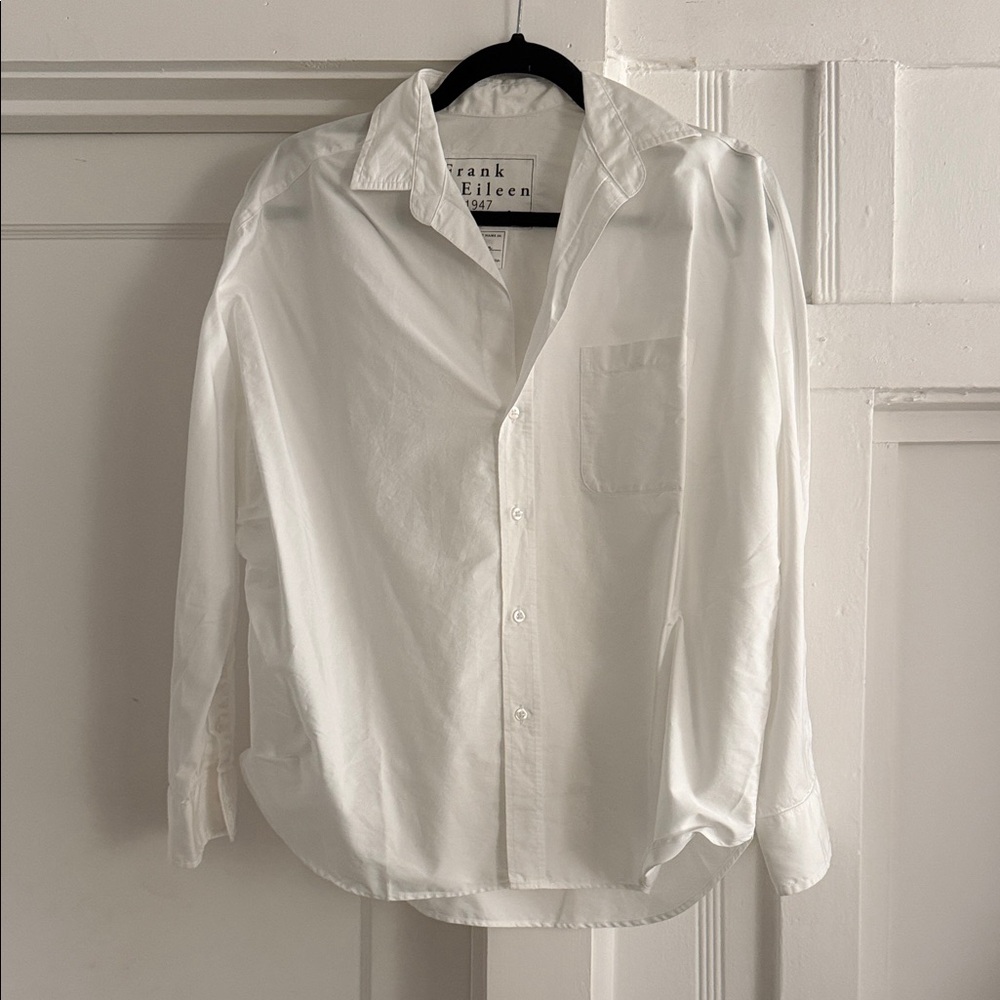 Frank & Eileen Classic White Button Down Shirt